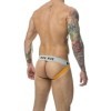 MOB - JOCK CLÁSSICO COM RISCAS LARANJA TAMANHO S MOB - Jockstraps