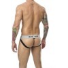 MOB - JOCK BLANC À RAYURES CLASSIQUES TAILLE L MOB - Jockstraps