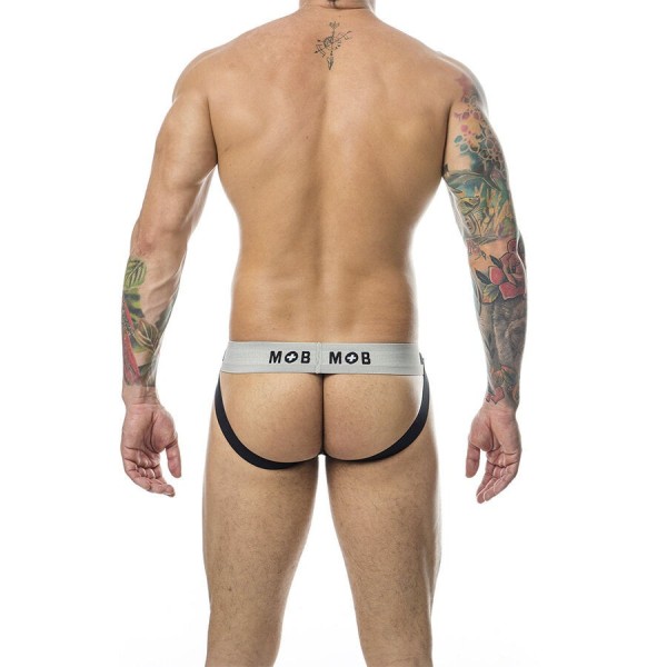 MOB - JOCK BLANCO RAYAS CLÁSICAS TALLA S MOB - Suspensorios