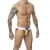 MOB - JOCK CLASSIQUE À RAYURES ARC-EN-CIEL TAILLE L MOB - Jockstraps