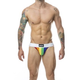 MOB - JOCK CLÁSICO RAYAS ARCO IRIS TALLA M MOB - Suspensorios
