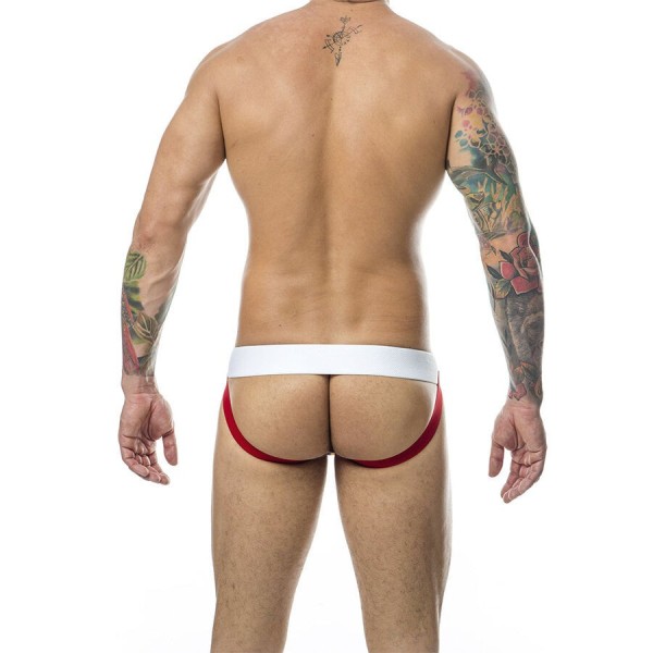 MOB - JOCK CLÁSICO RAYAS ARCO IRIS TALLA M MOB - Suspensorios