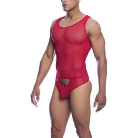 MOB - BODY ROJO TRANSPARENTE TALLA L/XL MOB - Camisetas de hombre