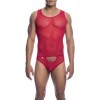 MOB - BODY TRANSPARENT ROUGE TAILLE S/M MOB - T-shirts pour hommes