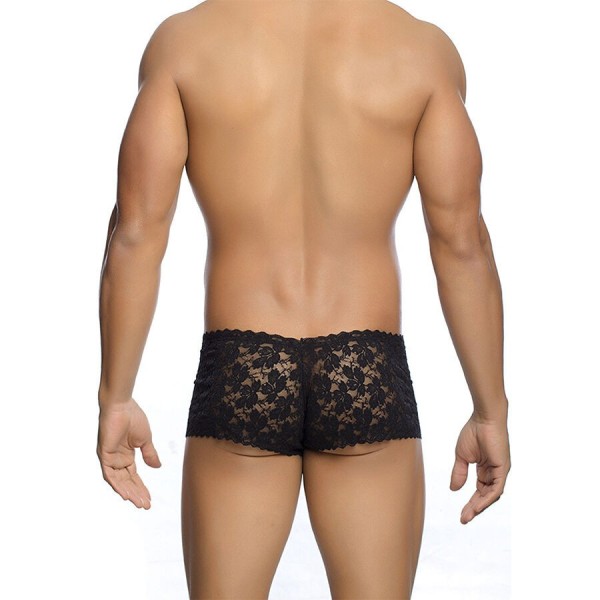 MOB - BOXER ENCAJE NEGRO TALLA S/M MOB - Boxer interior