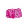 MOB - BOXER EN DENTELLE ROSE TAILLE S/M MOB - Sous-vêtements Boxer