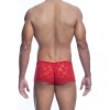 MOB - BOXER EN DENTELLE ROUGE TAILLE S/M MOB - Sous-vêtements Boxer
