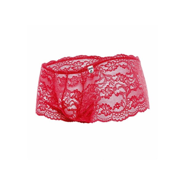 MOB - BOXER EN DENTELLE ROUGE TAILLE S/M MOB - Sous-vêtements Boxer