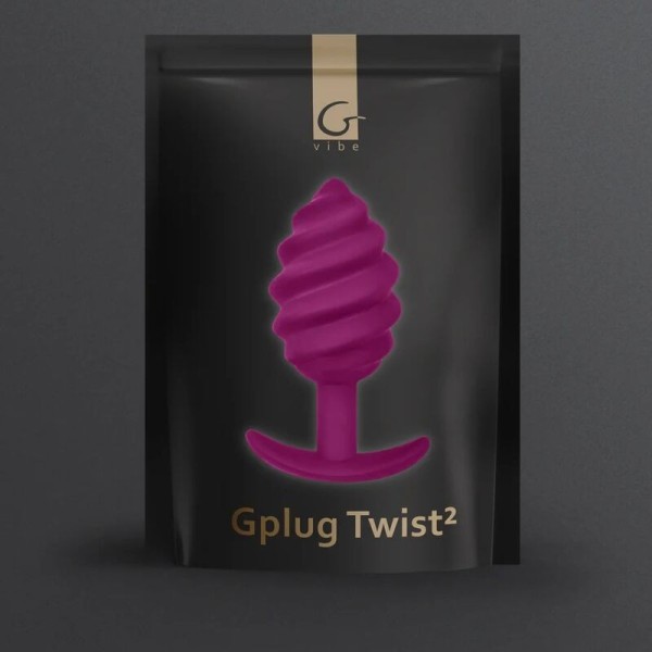G-VIBE - GPLUG TWIST 2 PLUG ANAL VIOLET G-VIBE - Bouchons anaux