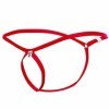 MOB - STRING ROUGE EN FORME DE LARME TAILLE S/M MOB - Tongs masculines