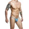 MOB - TANGA DE ENCAJE AQUA TALLA L/XL MOB - Tangas de hombre