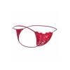 MOB - STRING EN DENTELLE ROUGE TAILLE S/M MOB - Tongs masculines