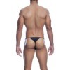 MOB - TANGA EN V DE MICROFIBRA NEGRO TALLA L/XL MOB