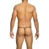 MOB - TANGA EN FORMA DE T NEGRO TRANSPARENTE TALLA L/XL MOB
