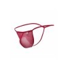 MOB - STRING EN T ROUGE TRANSPARENT TAILLE L/XL MOB - Tongs masculines