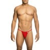 MOB - STRING TRANSPARENT EN FORME DE T ROUGE TAILLE S/M MOB