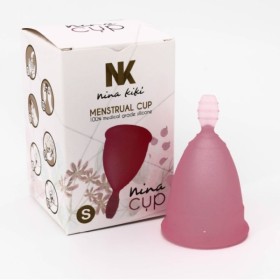 NINA KIKÍ - COUPE MENSTRUELLE ROSE TAILLE S 6 + 1 GRATUITE NINA KIKÍ