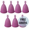 NINA KIKÍ - COPA MENSTRUAL MORADA TALLA S 6 + 1 GRATIS NINA KIKÍ