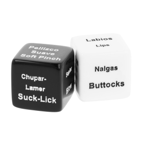 BLACK&SILVER - DADOS PARA PAREJAS ES/EN BLACK&SILVER - Juegos de 