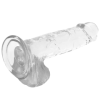 HARNAIS + BITE TRANSPARENT AVEC BILLES 20 CM -O- 4.5 CM X RAY