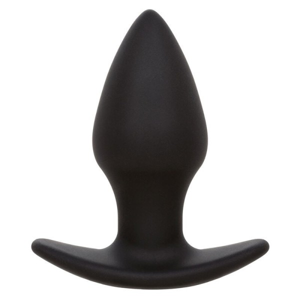CALEXOTICS - ROCK BOTTOM PERFECT ANAL PLUG 10 VIBRAÇÕES SILICONE PRETO CALEXOTICS