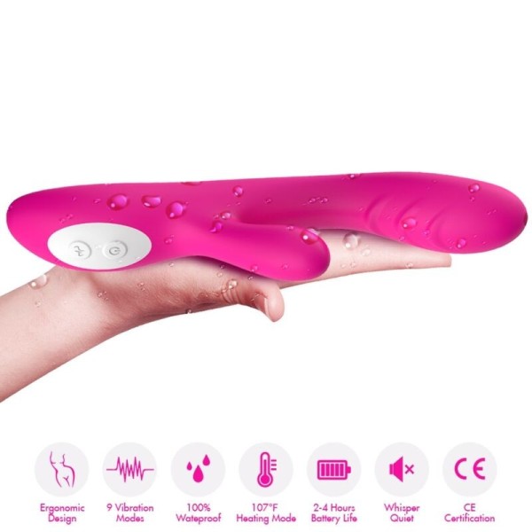 ARMONY - VIBRADOR DE EFEITO CALOR SPARK VIBRADORES ARMONY FÚCSIA