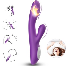 ARMONY - VIBRADOR CHISPA CON EFECTO CALOR PÚRPURA VIBRADORES ARMO