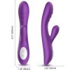 ARMONY - VIBRADOR SPARK COM EFEITO DE CALOR ROXO VIBRADORES ARMONY