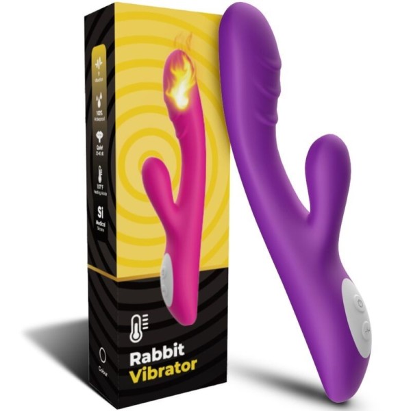 ARMONY - VIBRADOR SPARK COM EFEITO DE CALOR ROXO VIBRADORES ARMONY