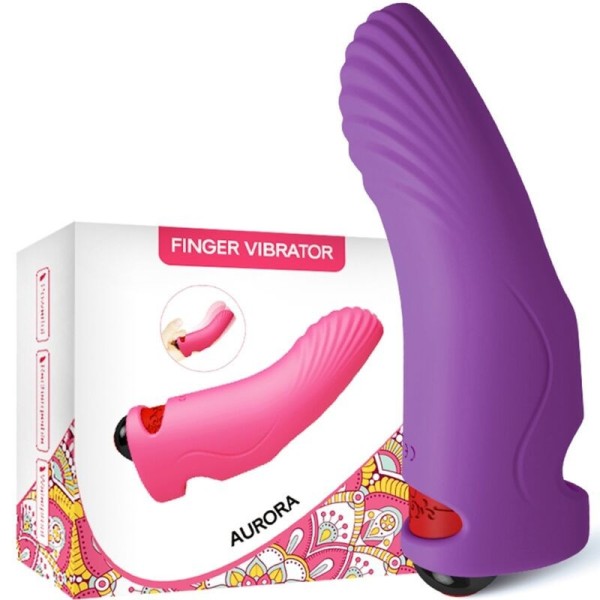 ARMONY - VIBRADOR DEDO AURORA VIBRADORES ARMONY MORADO