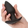 CALEXOTICS - ROCK BOTTOM PLUG ANAL PARFAIT 10 VIBRATIONS SILICONE NOIR CALEXOTICS