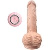 ARMONY - VIBRATEUR RÉALISTE & GODE DE POUSSÉE AVEC STIMULATEUR DE LANGUE 19 CM ARMONY VIBRATORS