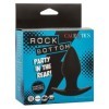 CALEXOTICS - ROCK BOTTOM PLUG ANAL PARFAIT 10 VIBRATIONS SILICONE NOIR CALEXOTICS