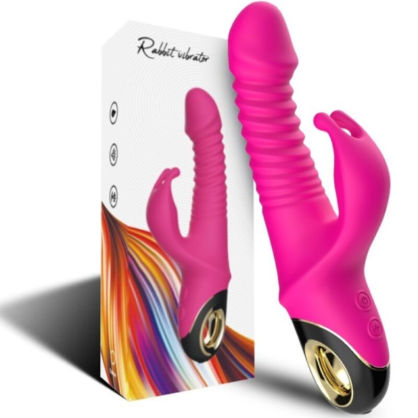 ARMONY - ZING DILDO VIBRADOR CONEJO FUCSIA VIBRADORES ARMONY