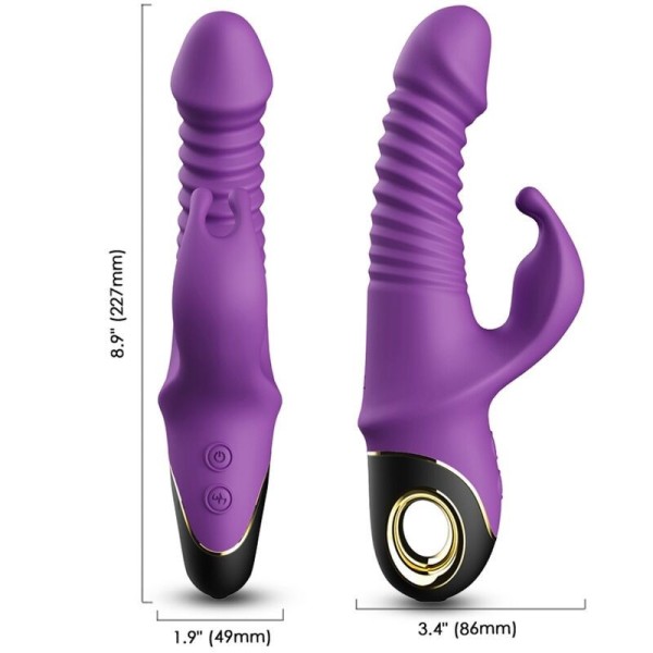 ARMONY - DILDO VIBRADOR CONEJO ZING VIOLETA ARMONY VIBRADORES