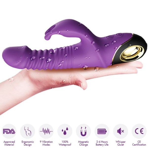 ARMONY - ZING GODE VIBRATEUR LAPIN VIOLET ARMONY VIBRATORS