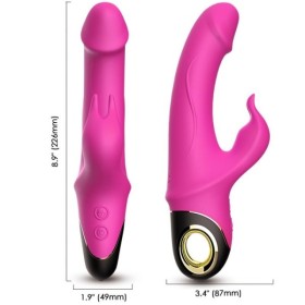ARMONY - METEROR DILDO VIBRATEUR LAPIN ROTATEUR FUCHSIA ARMONY VIBRATORS