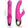 ARMONY - METEROR DILDO VIBRATEUR LAPIN ROTATEUR FUCHSIA ARMONY VIBRATORS