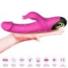 ARMONY - METEROR DILDO VIBRATEUR LAPIN ROTATEUR FUCHSIA ARMONY VIBRATORS