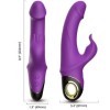 ARMONY - METEROR DILDO VIBRATEUR LAPIN ROTATEUR VIOLET ARMONY VIBRATORS