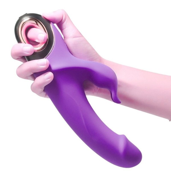 ARMONY - METEROR DILDO VIBRATEUR LAPIN ROTATEUR VIOLET ARMONY VIBRATORS