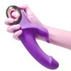 ARMONY - MEDIDOR DILDO VIBRADOR CONEJO ROTADOR MORADO ARMONY VIBR
