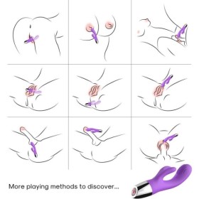 ARMONY - VIBRATEUR LAPIN VIOLET ARMONY VIBRATORS - Vibrateurs de lapin