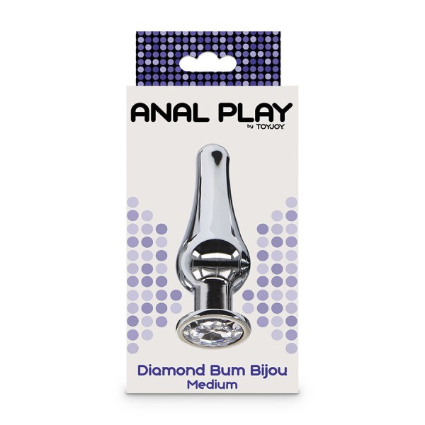 Toyjoy - Plug Anal Moyen Diamond Butt Bijou – Bouchons anaux