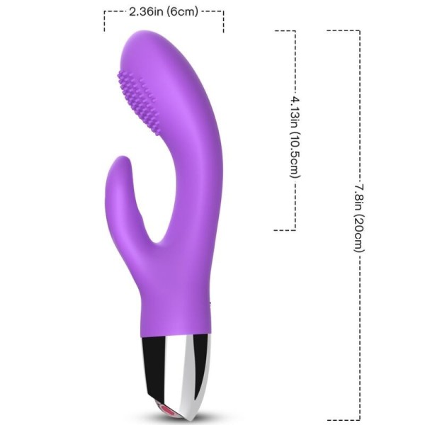 ARMONY - VIBRADOR DE COELHO ROXO ARMONY VIBRADORES - Vibradores de coelho