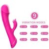 ARMONY - GODE VIBRATEUR LAPIN SILICONE FUCHSIA ARMONY VIBRATORS