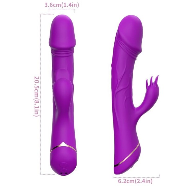 ARMONY - GODE VIBRATEUR LAPIN SILICONE VIOLET ARMONY VIBRATORS