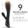 ARMONY - VIBRATEUR LAPIN SILICONE NOIR ARMONY VIBRATORS