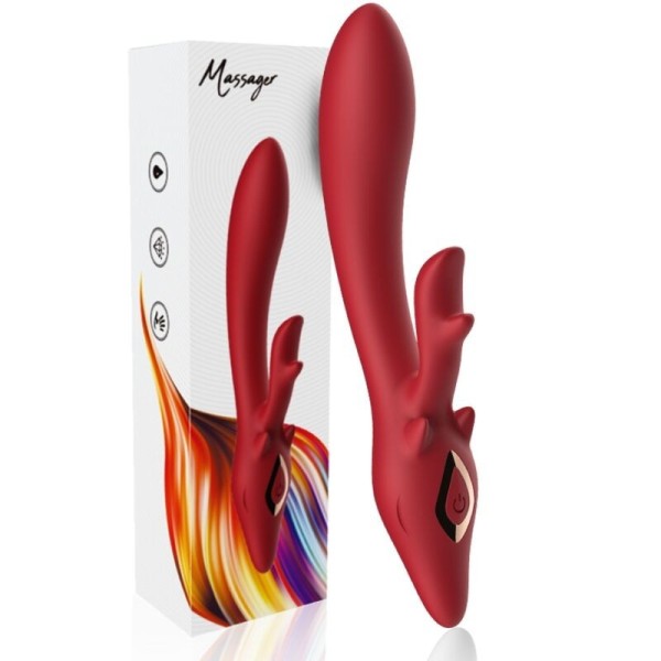 ARMONY - VIBRATEUR ELK RABBIT COURBE ROUGE ARMONY VIBRATORS