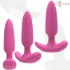 Intense - Ross Anal Plug 10 Vibrations Rose Télécommande